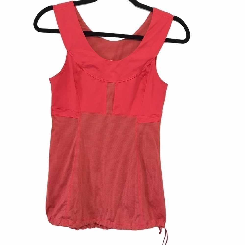 Lululemon Coral Gym yoga workout top size 6 T99
